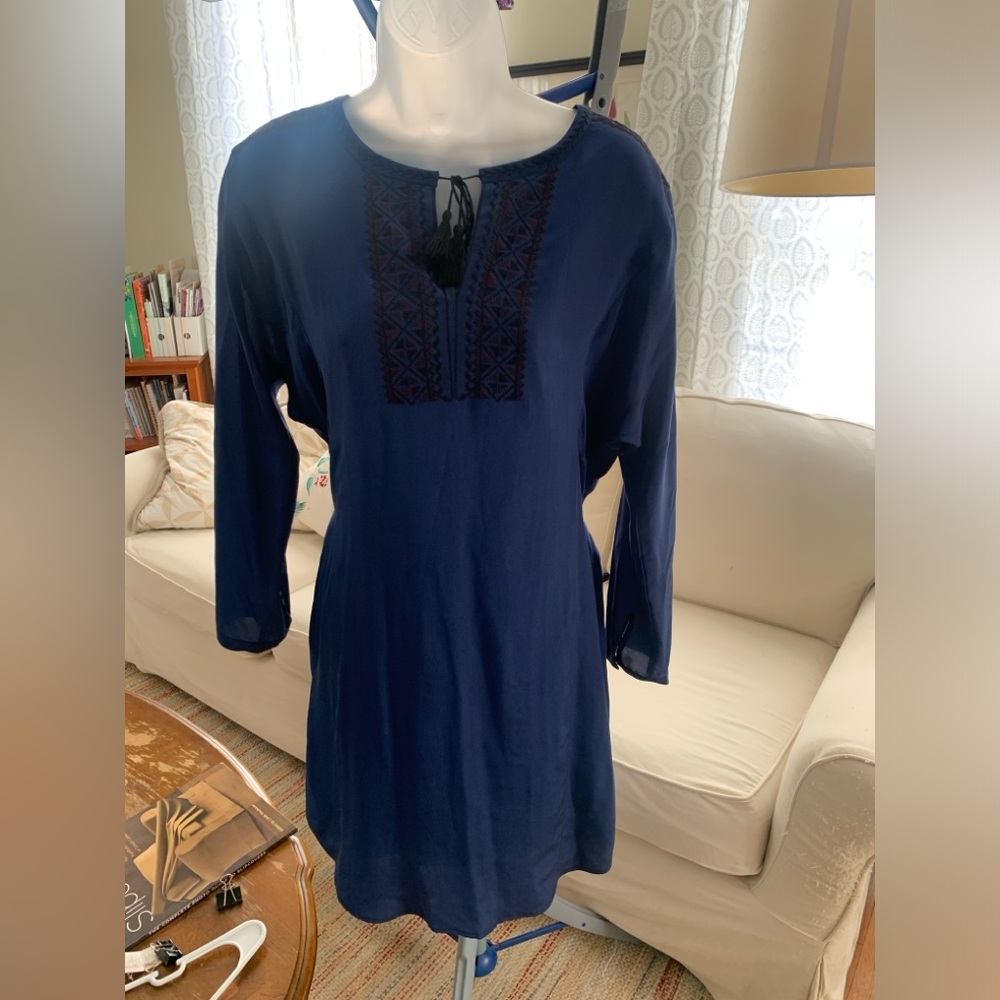 Madewell silk dress , nwt, size small.
